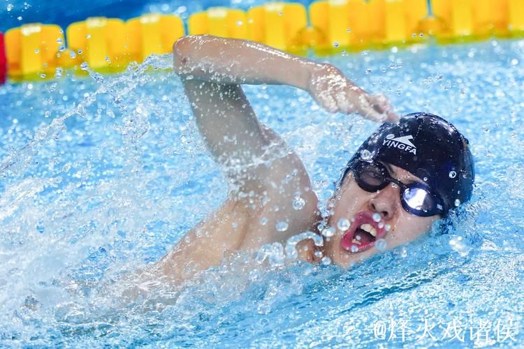 残特奥会游泳决赛 第四比赛日